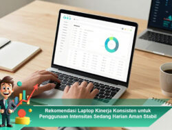 Rekomendasi Laptop Kinerja Konsisten untuk Penggunaan Intensitas Sedang Harian Aman Stabil