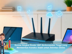 Review Singkat Router WiFi Berkecepatan Tinggi yang Memberikan Koneksi Stabil untuk Aktivitas Online