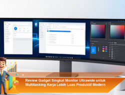 Review Gadget Singkat Monitor Ultrawide untuk Multitasking Kerja Lebih Luas Produktif Modern
