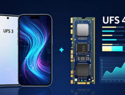 Perbandingan Kecepatan Membaca Data Antara Memori Internal UFS Tiga Dan UFS Empat