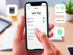Cara Mengaktifkan Fitur Back Tap Di iPhone Untuk Akses Perintah Cepat